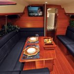 LA yacht rental interior look