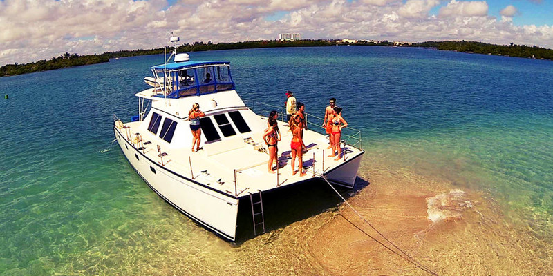 catamaran charter in florida