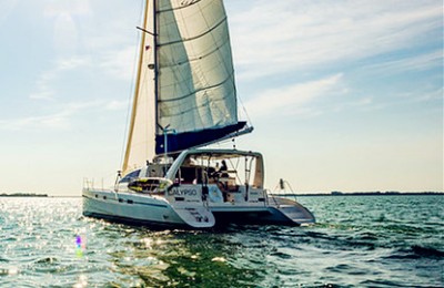 key west yacht rental boat charter 42 feet leopard catamaran